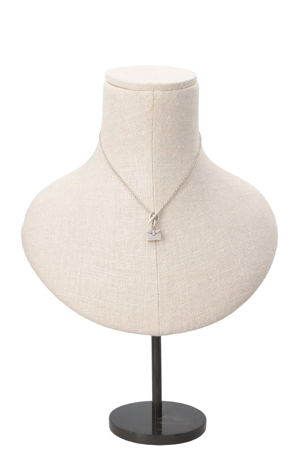 Collier Kelly Amulette Hermès en argent