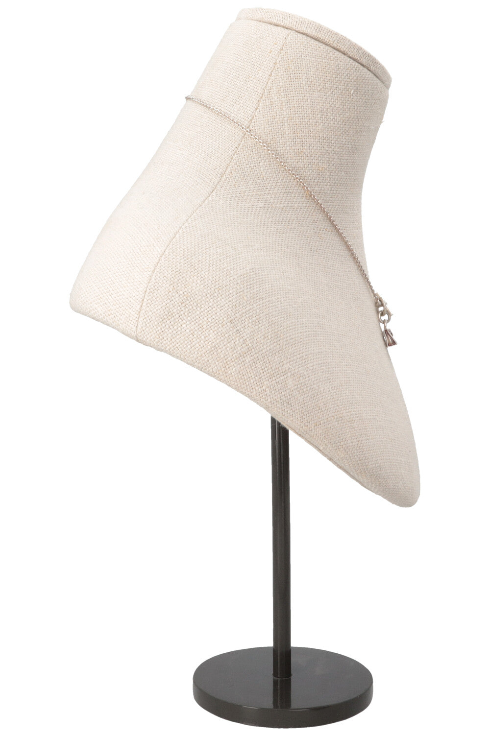 HERMÈS Kelly Amulette Necklace Silver