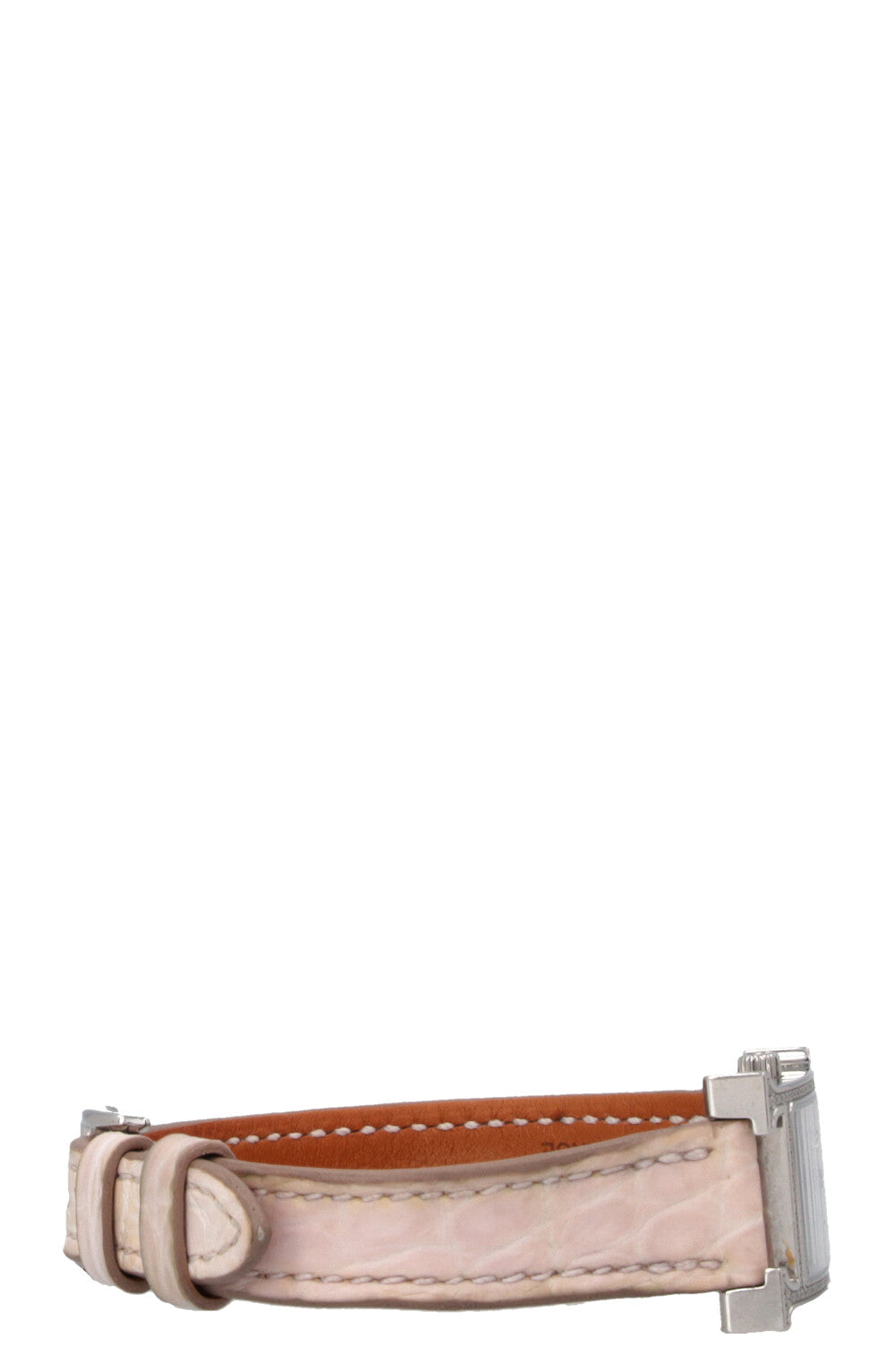 HERMÈS Mini Heure H Diamants Alligator