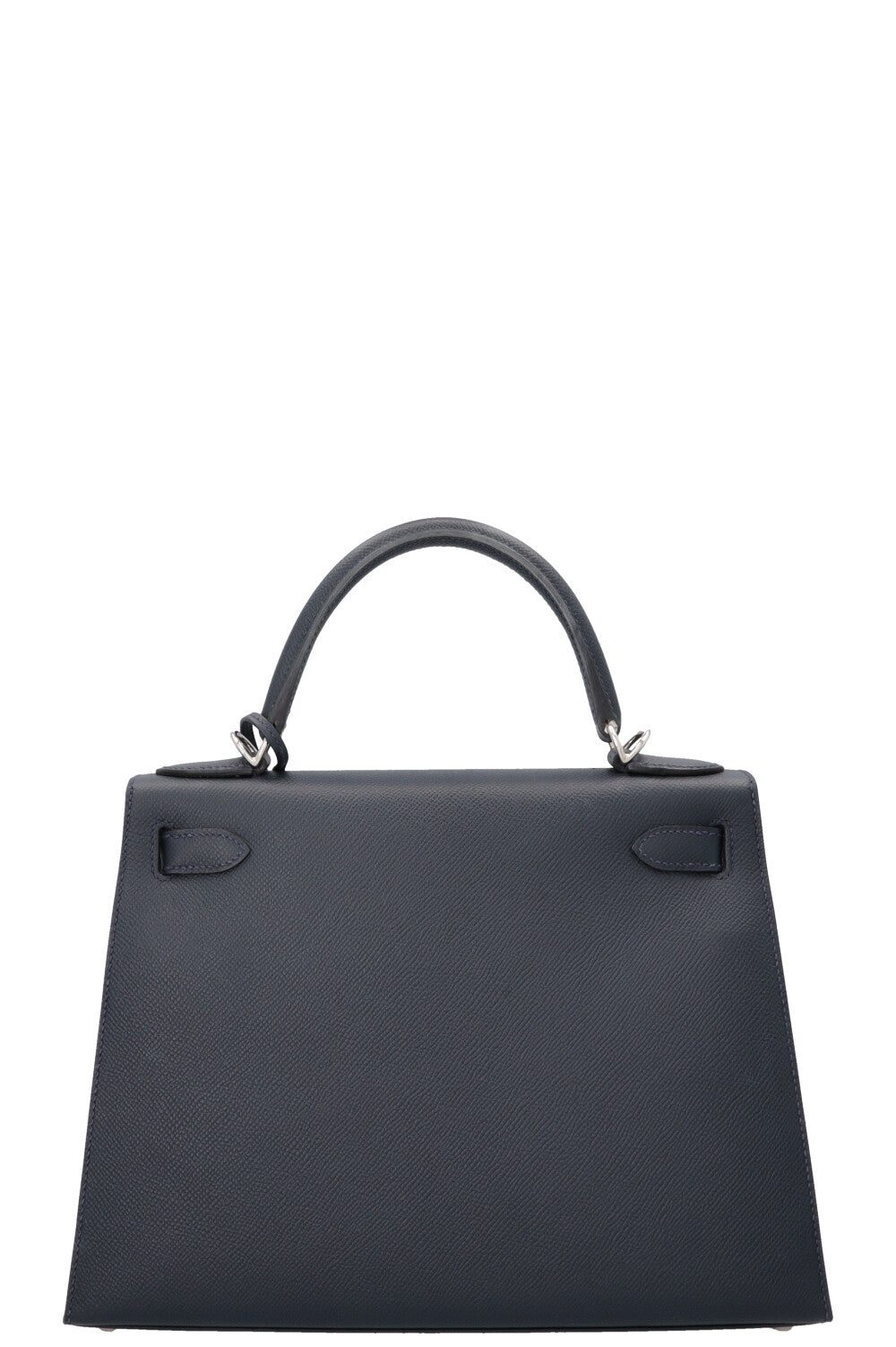 HERMÈS Kelly 28 Sellier Fer à Cheval Epsom Bleu Indigo Bleu Électrique