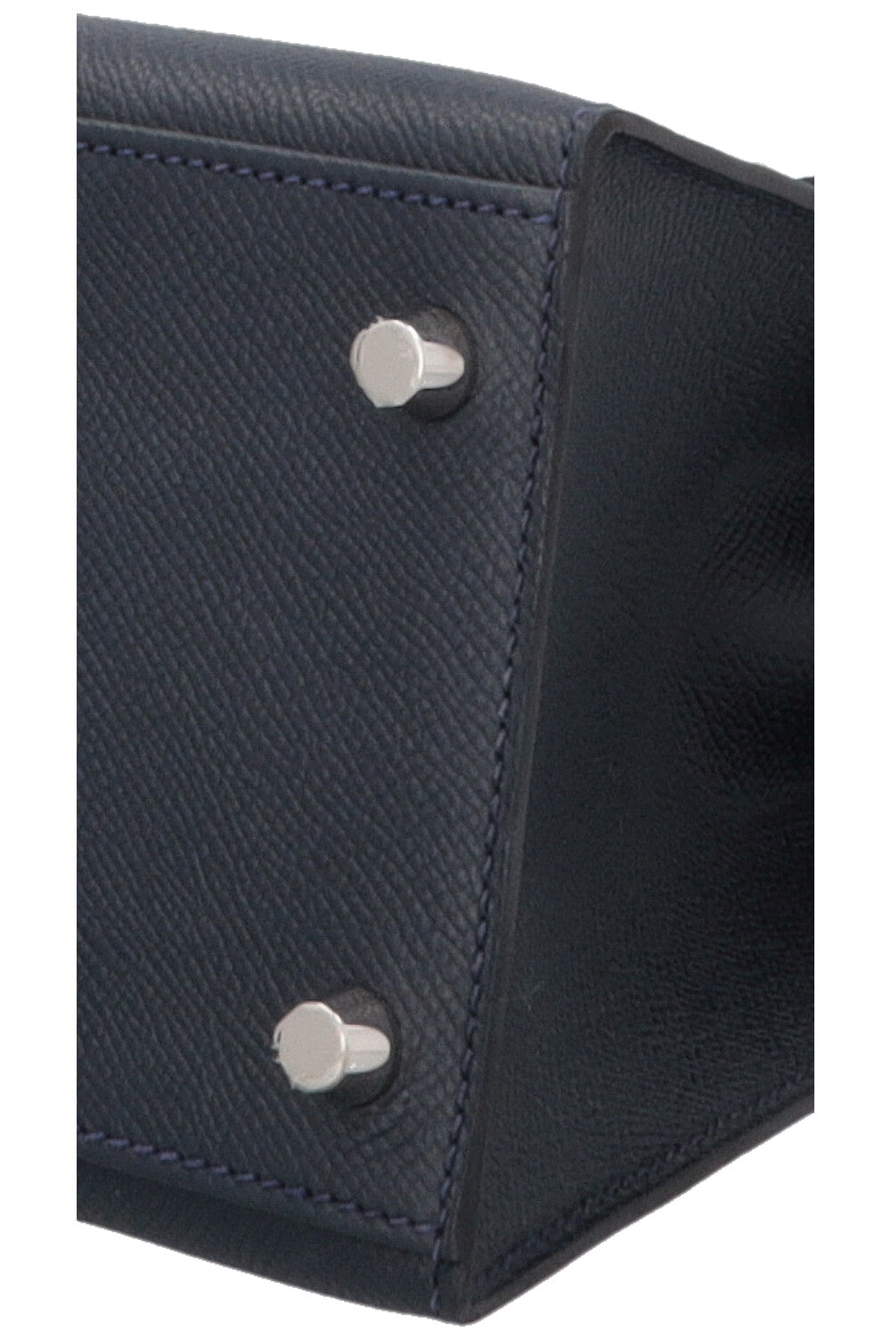 HERMÈS Kelly 28 Sellier Fer à Cheval Epsom Bleu Indigo Bleu Électrique