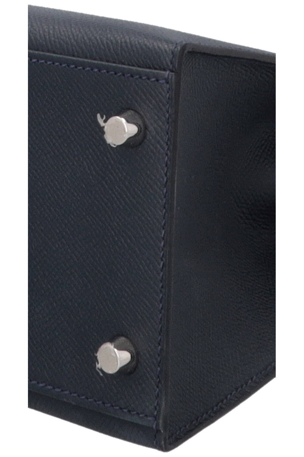 HERMÈS Kelly 28 Sellier Fer à Cheval Epsom Bleu Indigo Bleu Électrique