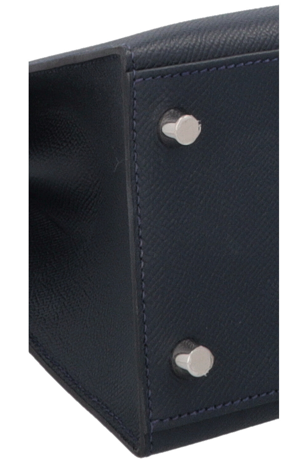 HERMÈS Kelly 28 Sellier Fer à Cheval Epsom Bleu Indigo Bleu Électrique