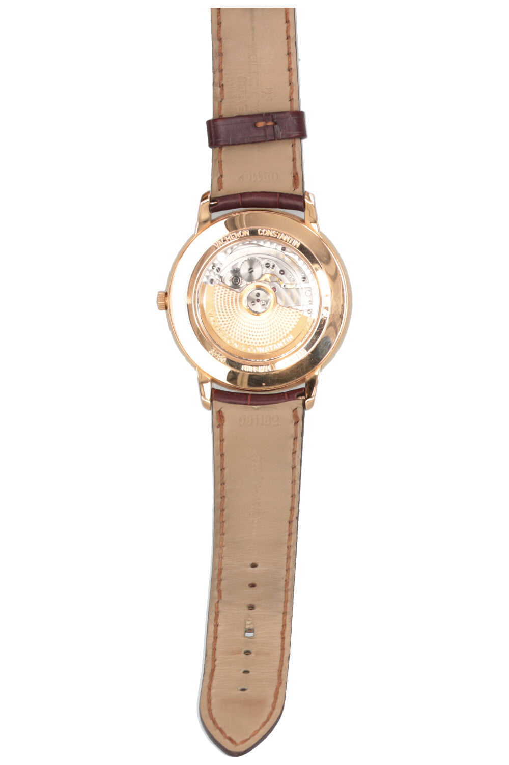 VACHERON CONSTANTIN Patrimony 40mm Self-Winding Watch 18k Rose Gold Saphire Glass