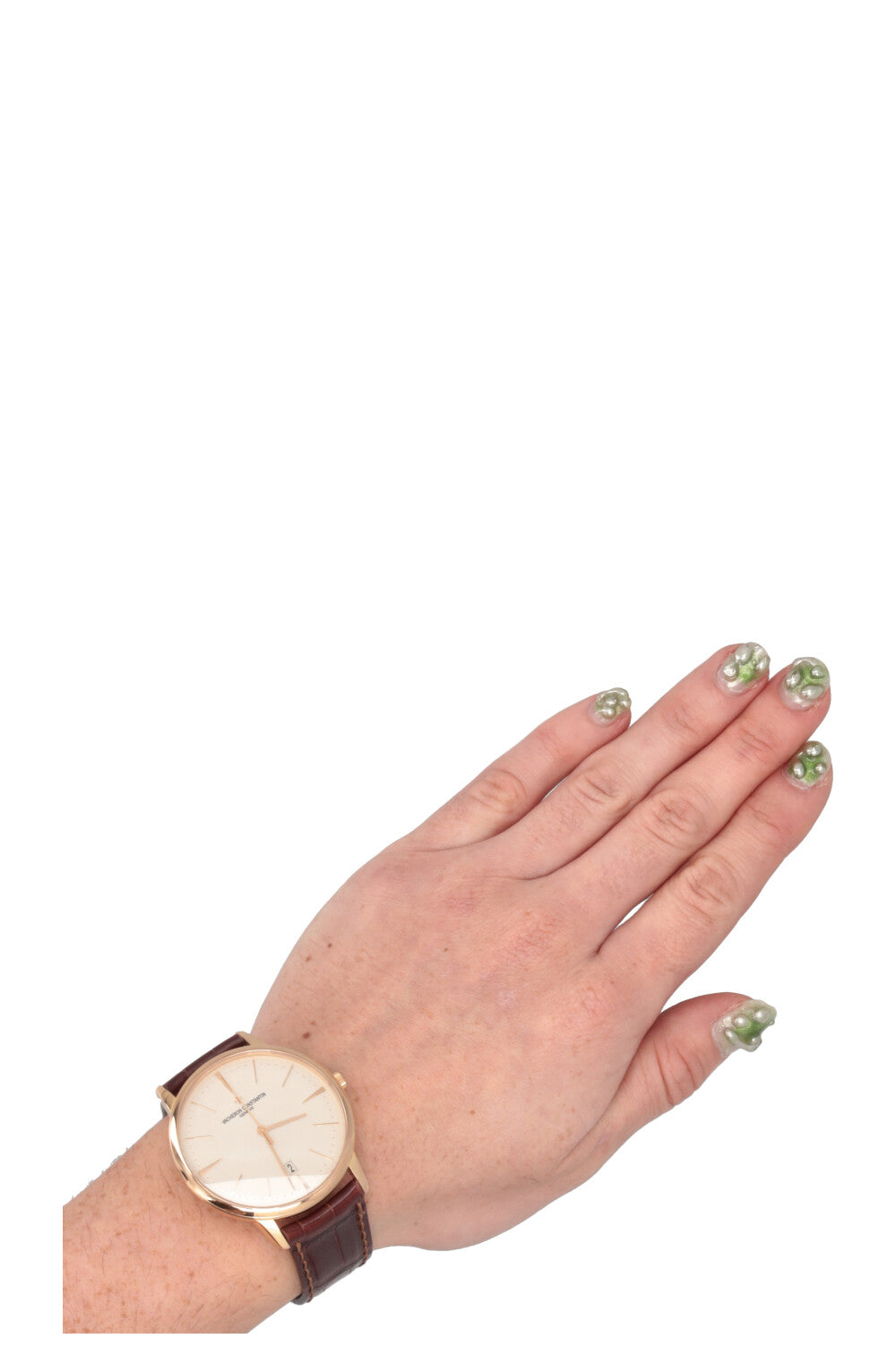 VACHERON CONSTANTIN Patrimony 40mm Self-Winding Watch 18k Rose Gold Saphire Glass