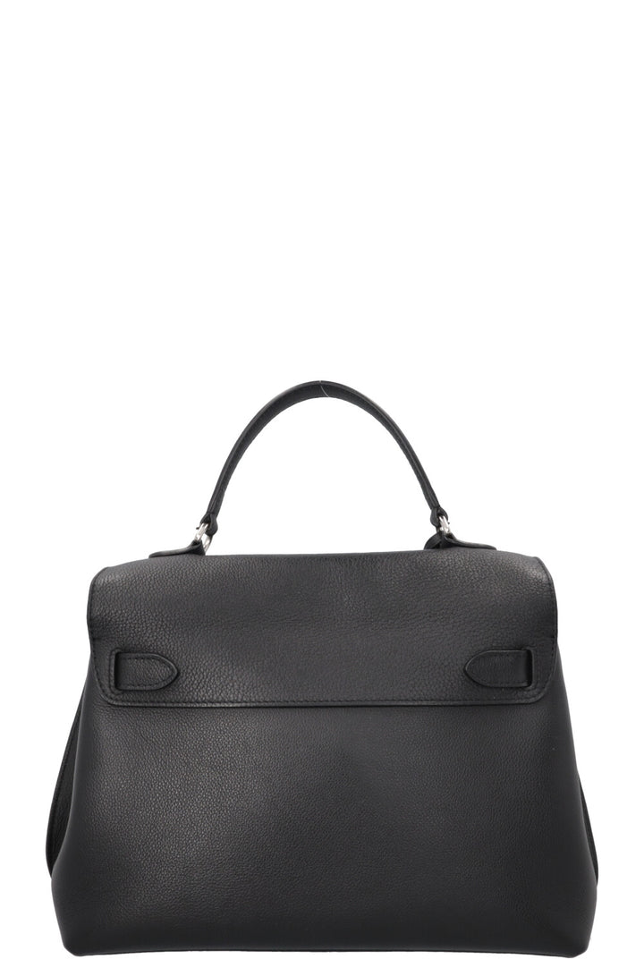 LOUIS VUITTON Lockme Ever MM Handbag Black