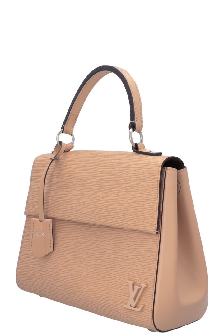 LOUIS VUITTON Cluny BB Top Handle Bag Epi Nude