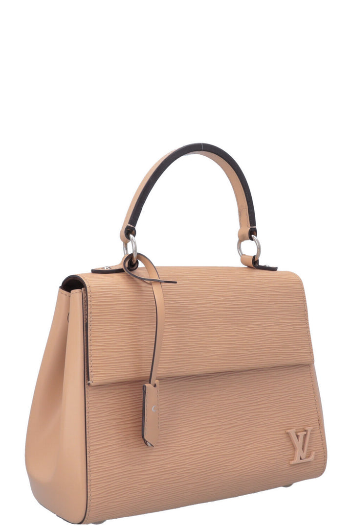 LOUIS VUITTON Cluny BB Top Handle Bag Epi Nude