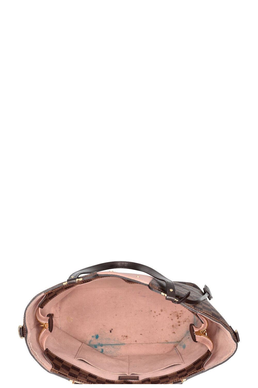 LOUIS VUITTON Jersey Tote Bag Damier Ebene