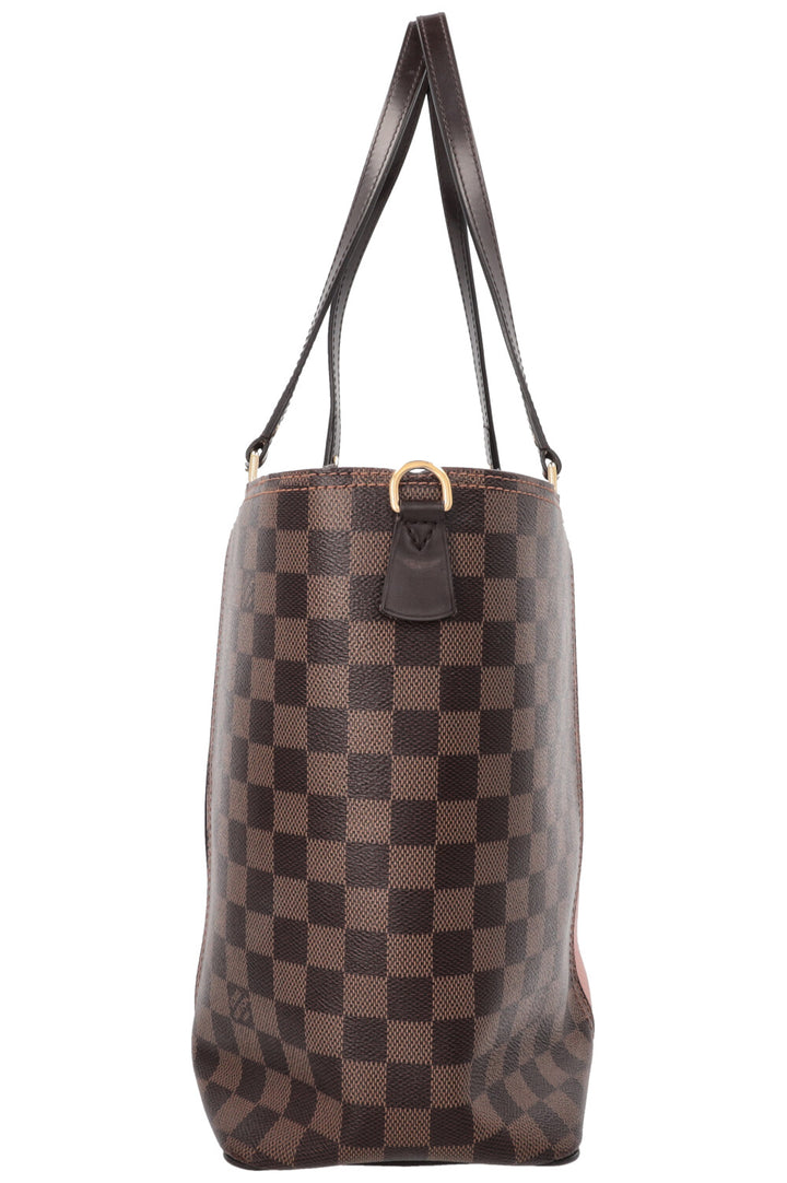 LOUIS VUITTON Jersey Tote Bag Damier Ebene
