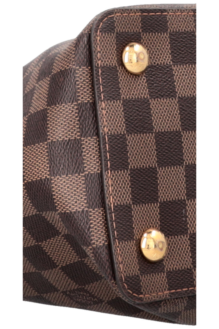 LOUIS VUITTON Jersey Tote Bag Damier Ebene