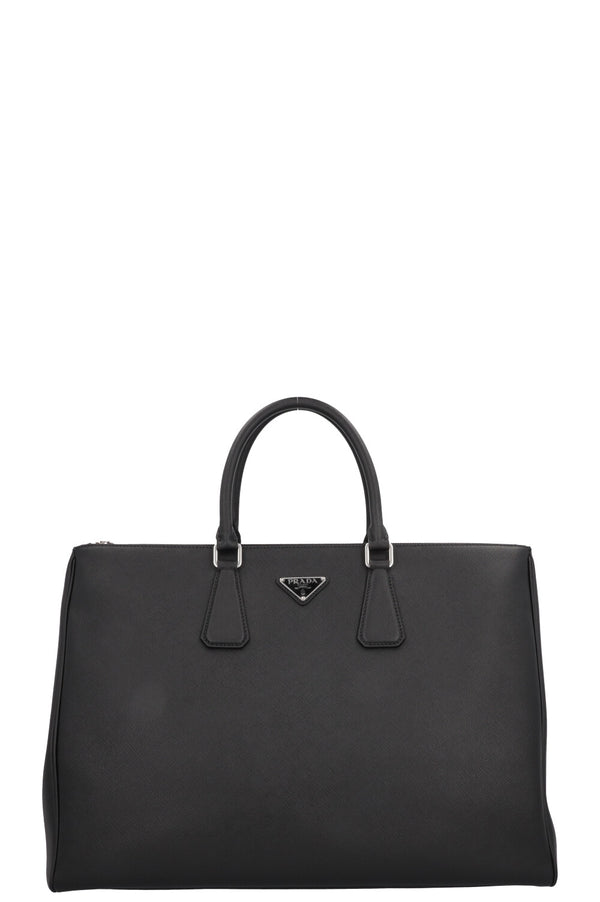 PRADA Large Galleria Tote Bag Saffiano Black