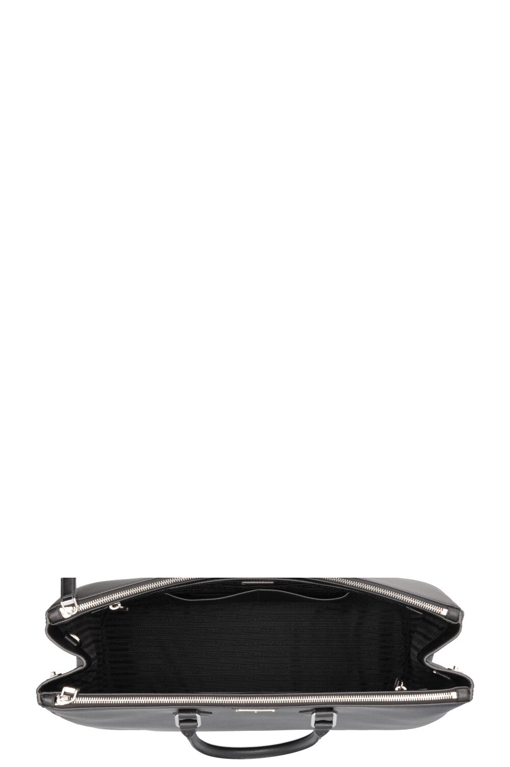 PRADA Large Galleria Tote Bag Saffiano Black