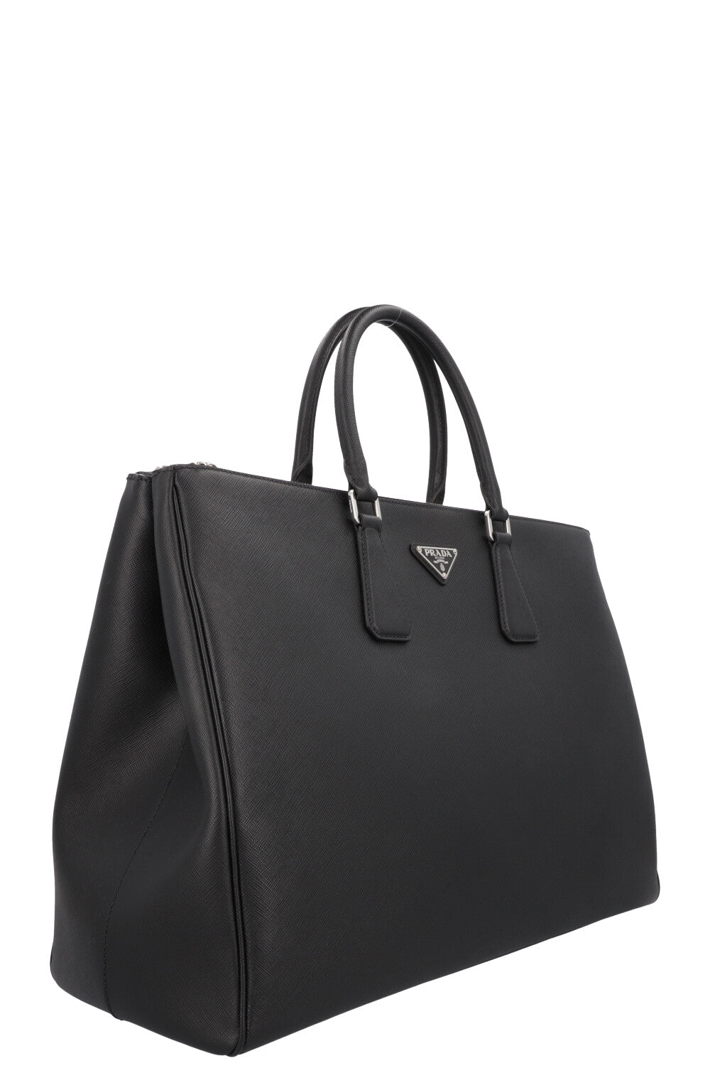 PRADA Large Galleria Tote Bag Saffiano Black