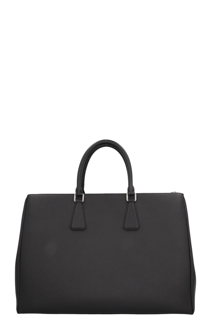 PRADA Large Galleria Tote Bag Saffiano Black