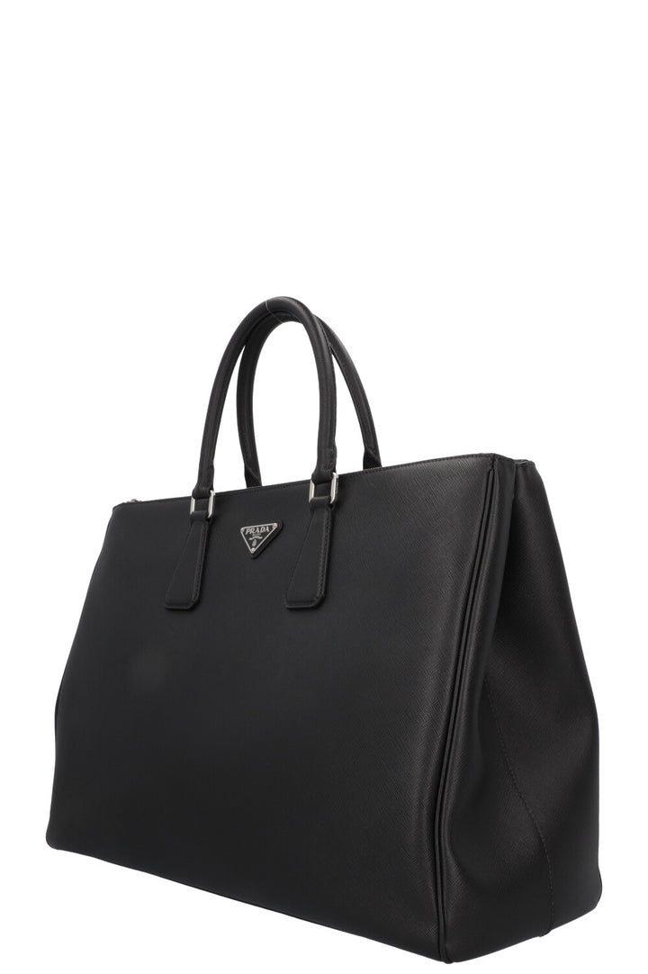 PRADA Large Galleria Tote Bag Saffiano Black