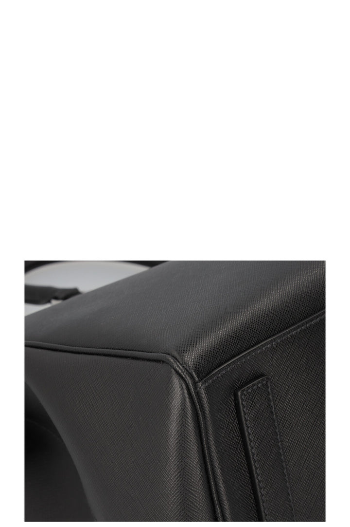 PRADA Large Galleria Tote Bag Saffiano Black