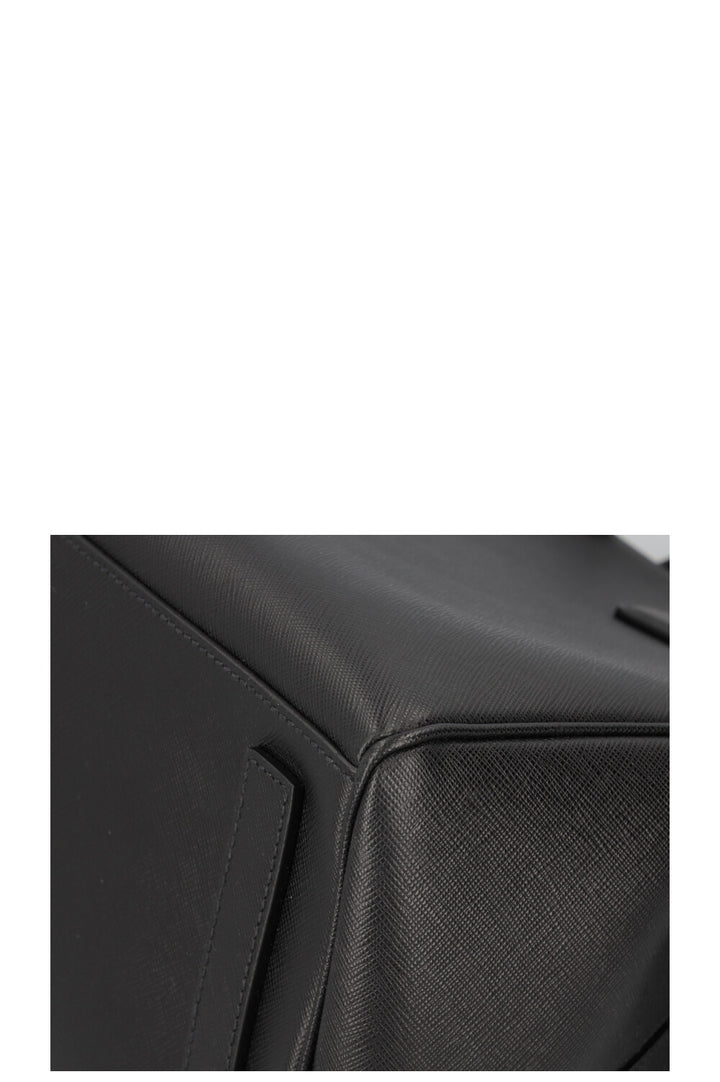 PRADA Large Galleria Tote Bag Saffiano Black