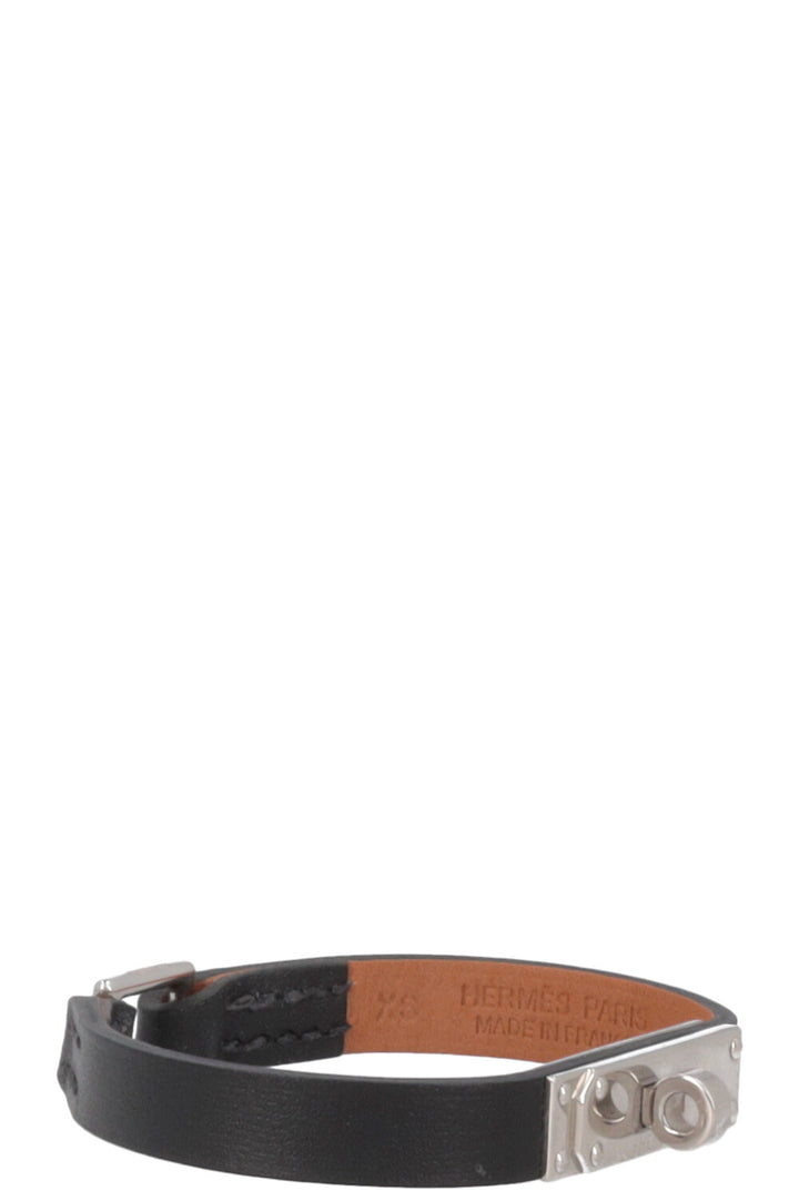 HERMÈS Micro Kelly Bracelet Black