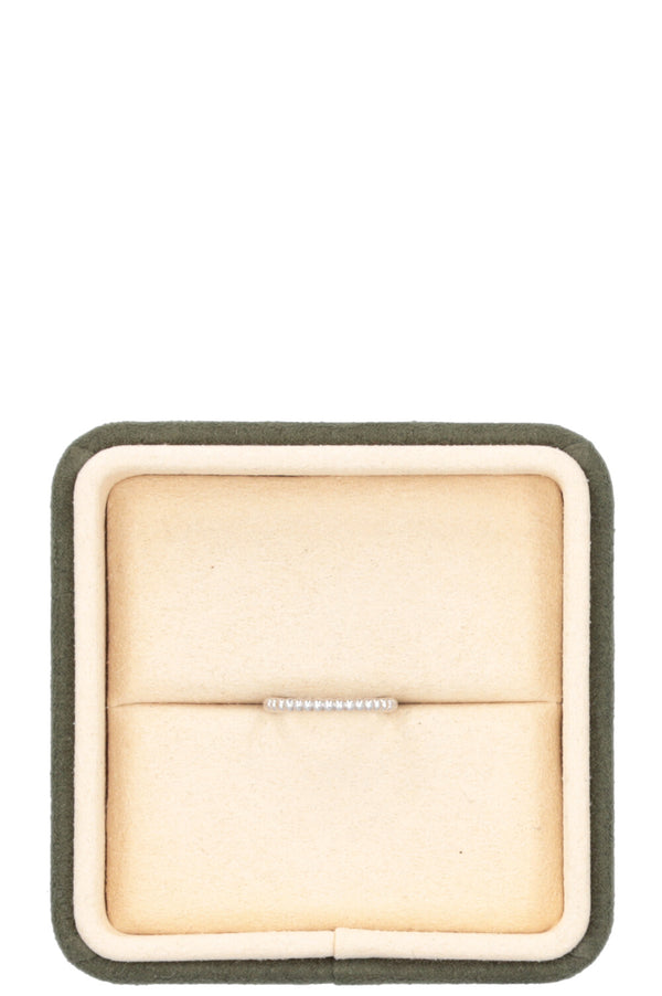 VAN CLEEF&ARPELS Perlée Pearls of Gold Ring Small 18k Whitegold