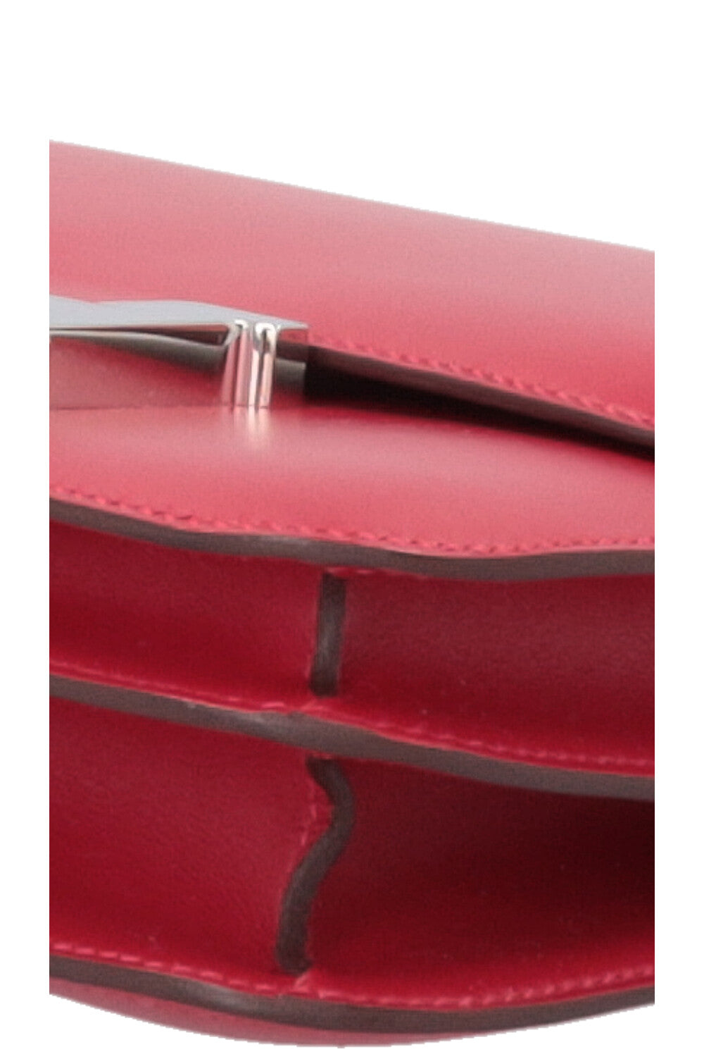 HERMÈS Constance III Mini Veau Tadelakt Rouge Vif
