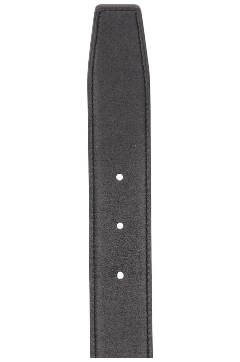 HERMÈS Constance H 32 Belt Palladium Etoupe Noir