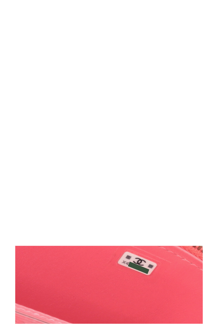 CHANEL 2023 Quilted Crossbody Vanity Case Pink Caviar