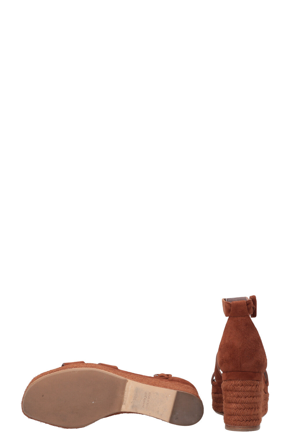 HERMÈS Elda Espadrilles Brown