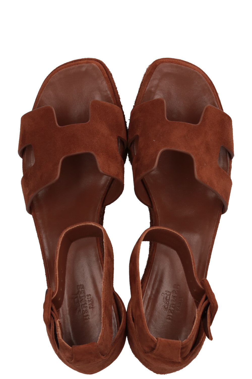 HERMÈS Elda Espadrilles Brown