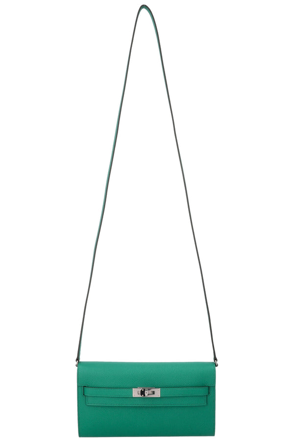 HERMÈS Kelly To Go Epsom Vert Jade