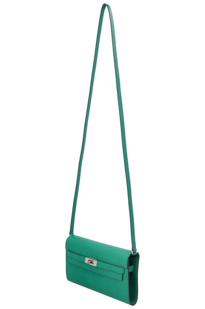 HERMÈS Kelly To Go Epsom Vert Jade