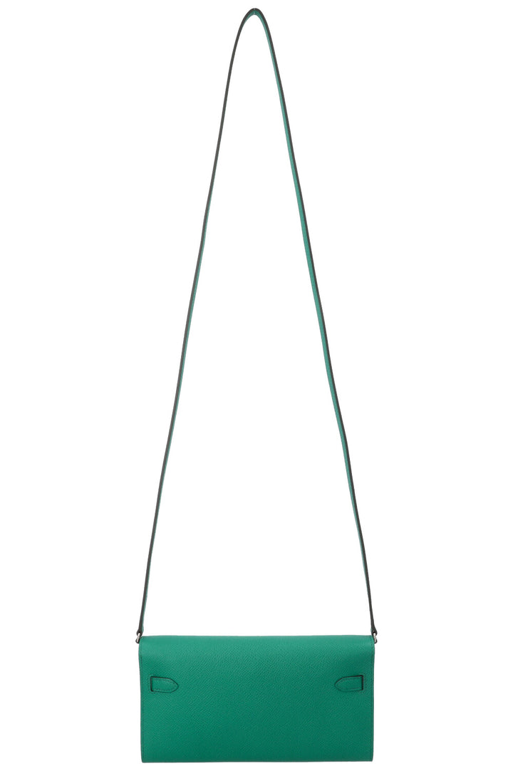 HERMÈS Kelly To Go Epsom Vert Jade