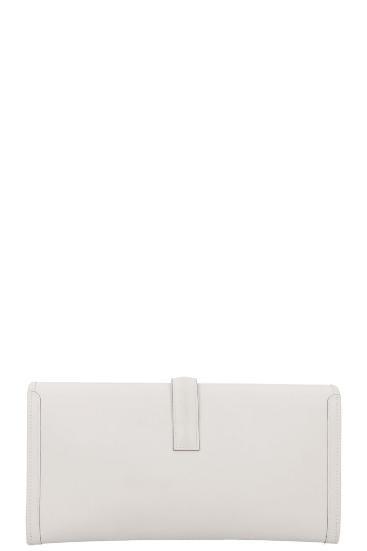 HERMÈS Jige Elan 29 Veau Swift Gris Pale