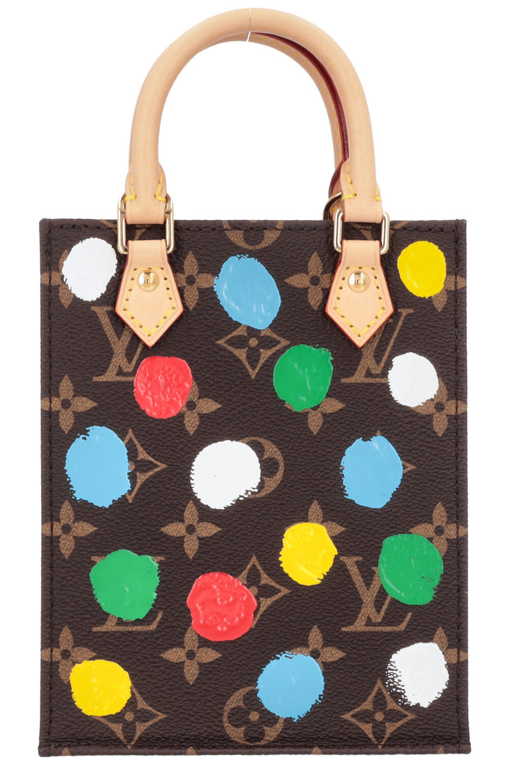 LOUIS VUITTON x YAYOI KUSAMA Petit Sac Plat MNG Dots