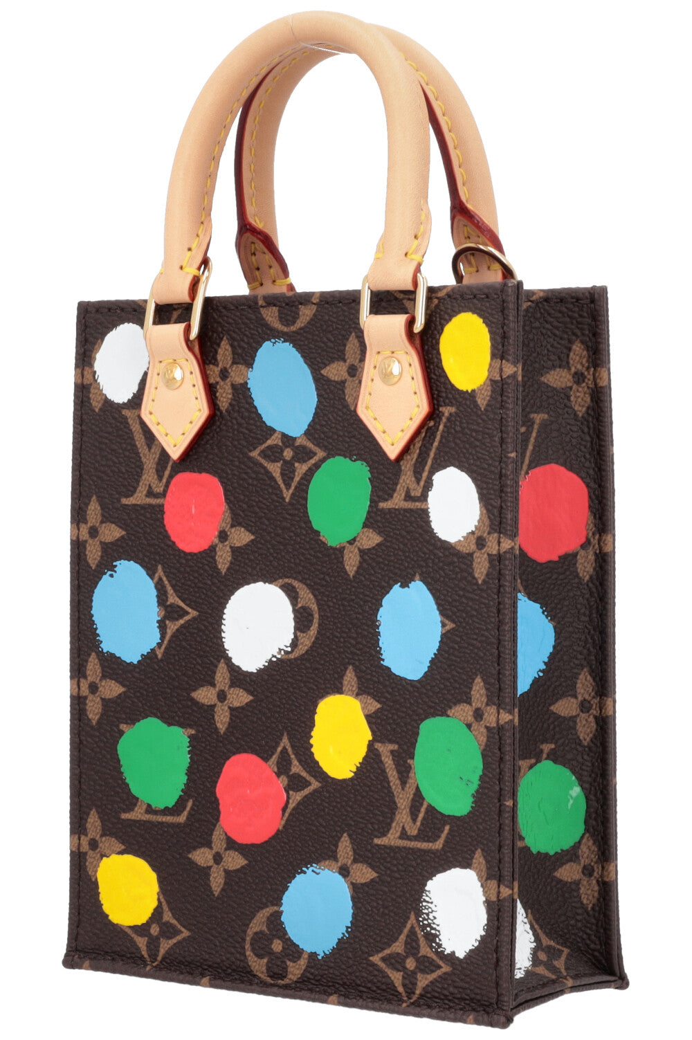 LOUIS VUITTON x YAYOI KUSAMA Petit Sac Plat MNG Dots