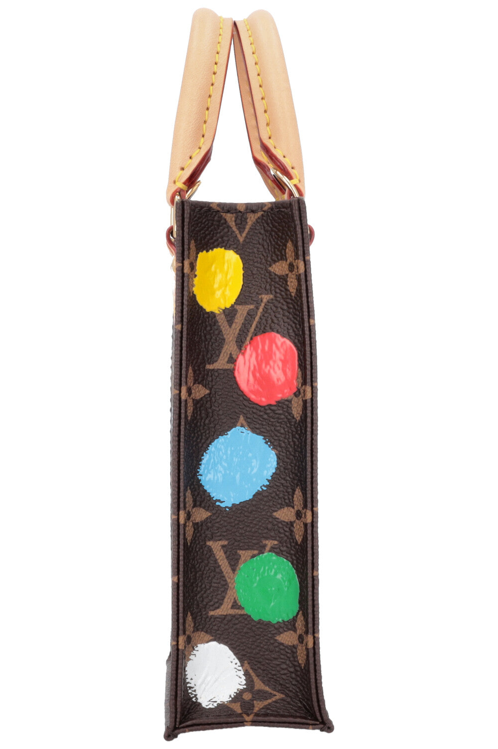 LOUIS VUITTON x YAYOI KUSAMA Petit Sac Plat MNG Dots