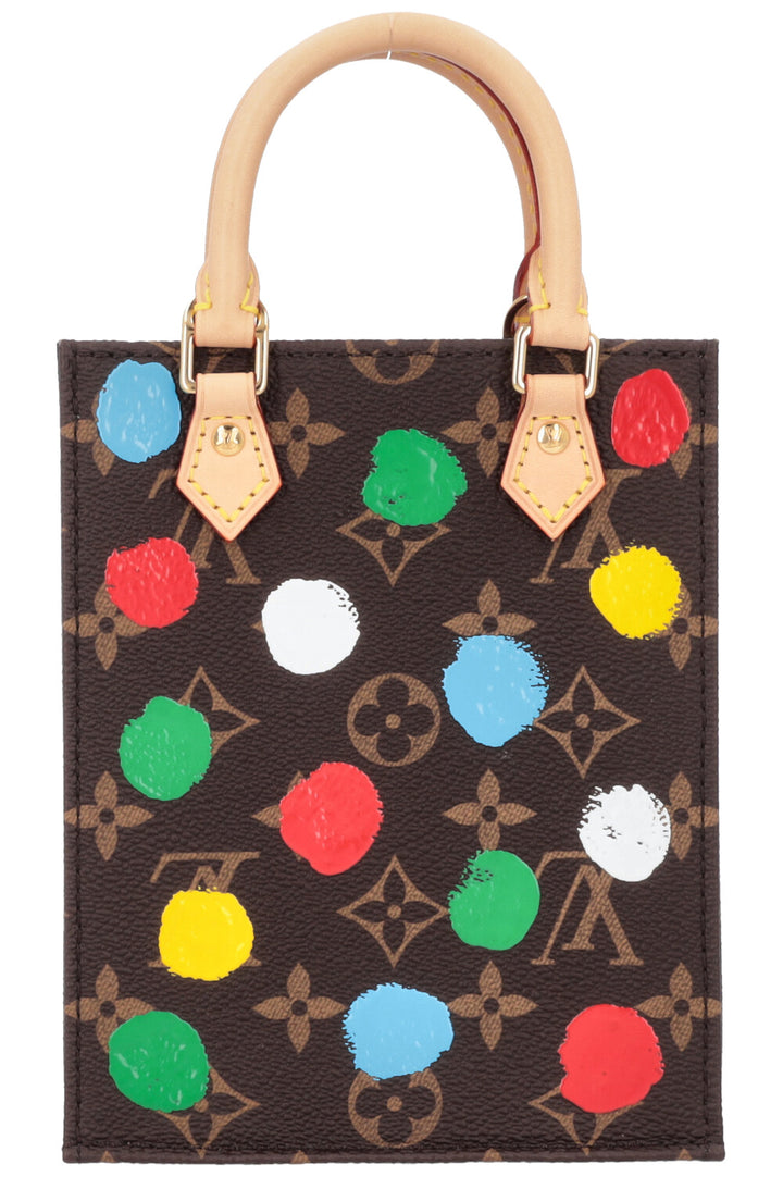 LOUIS VUITTON x YAYOI KUSAMA Petit Sac Plat MNG Dots