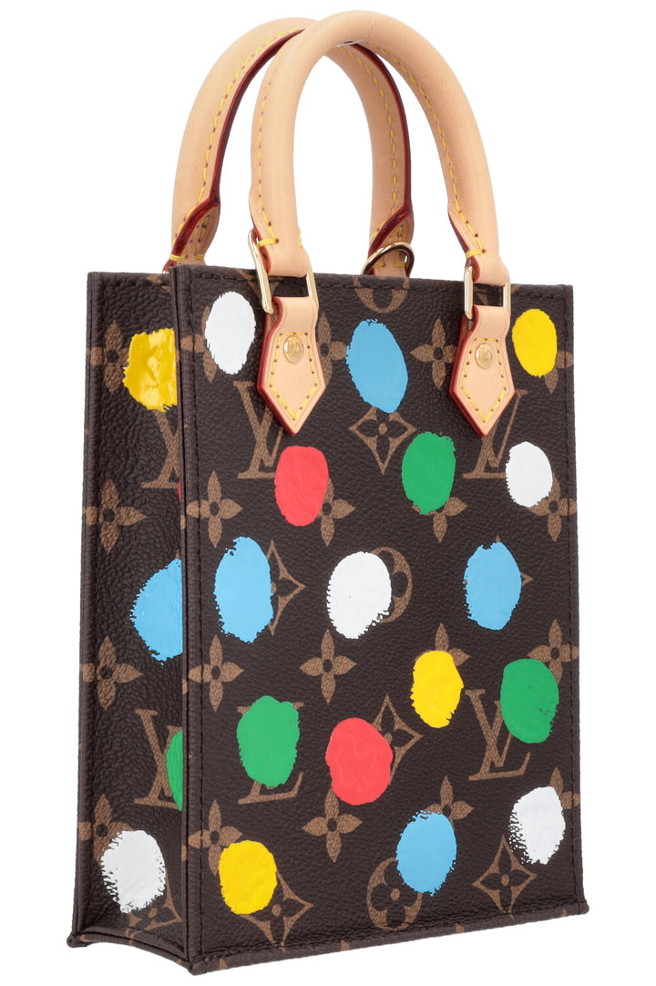 LOUIS VUITTON x YAYOI KUSAMA Petit Sac Plat MNG Dots