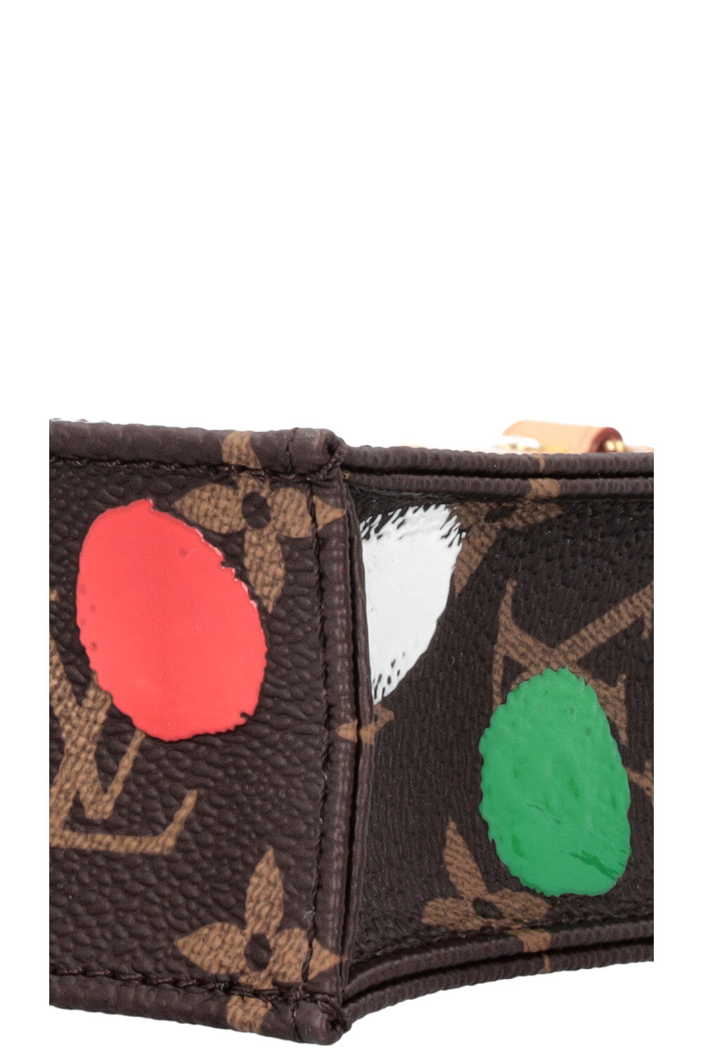 LOUIS VUITTON x YAYOI KUSAMA Petit Sac Plat MNG Dots