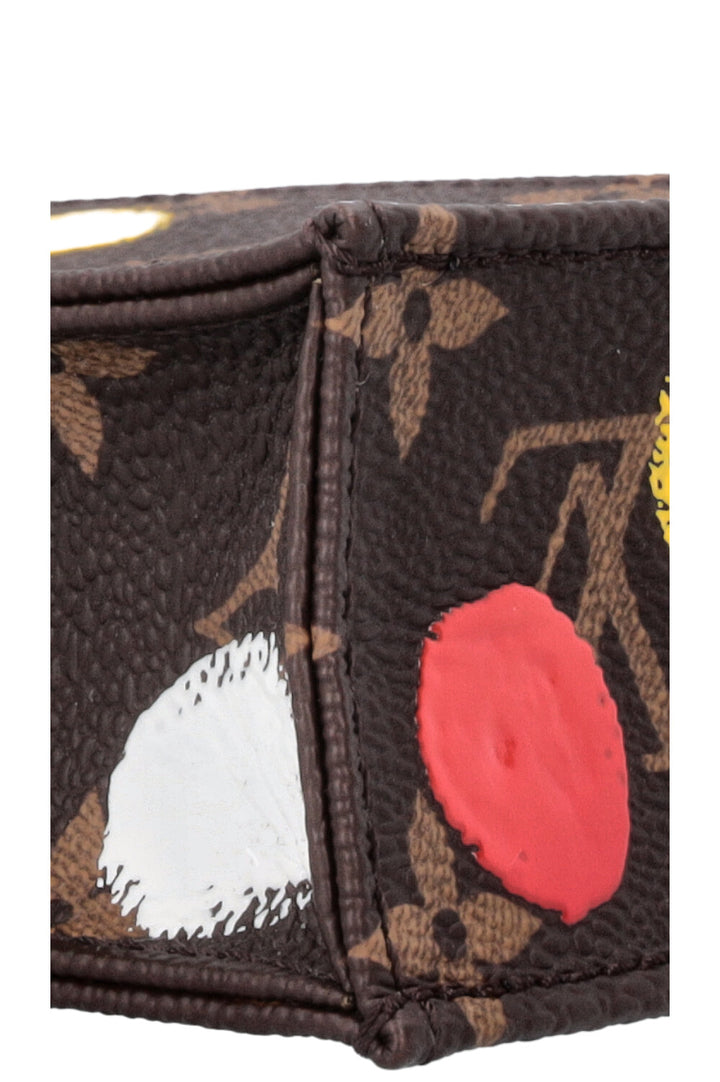 LOUIS VUITTON x YAYOI KUSAMA Petit Sac Plat MNG Dots