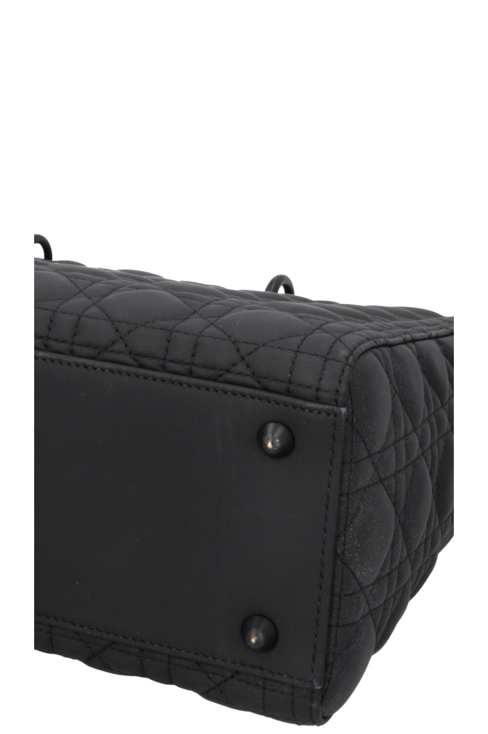 CHRISTIAN DIOR Large Lady Dior Bag Black
