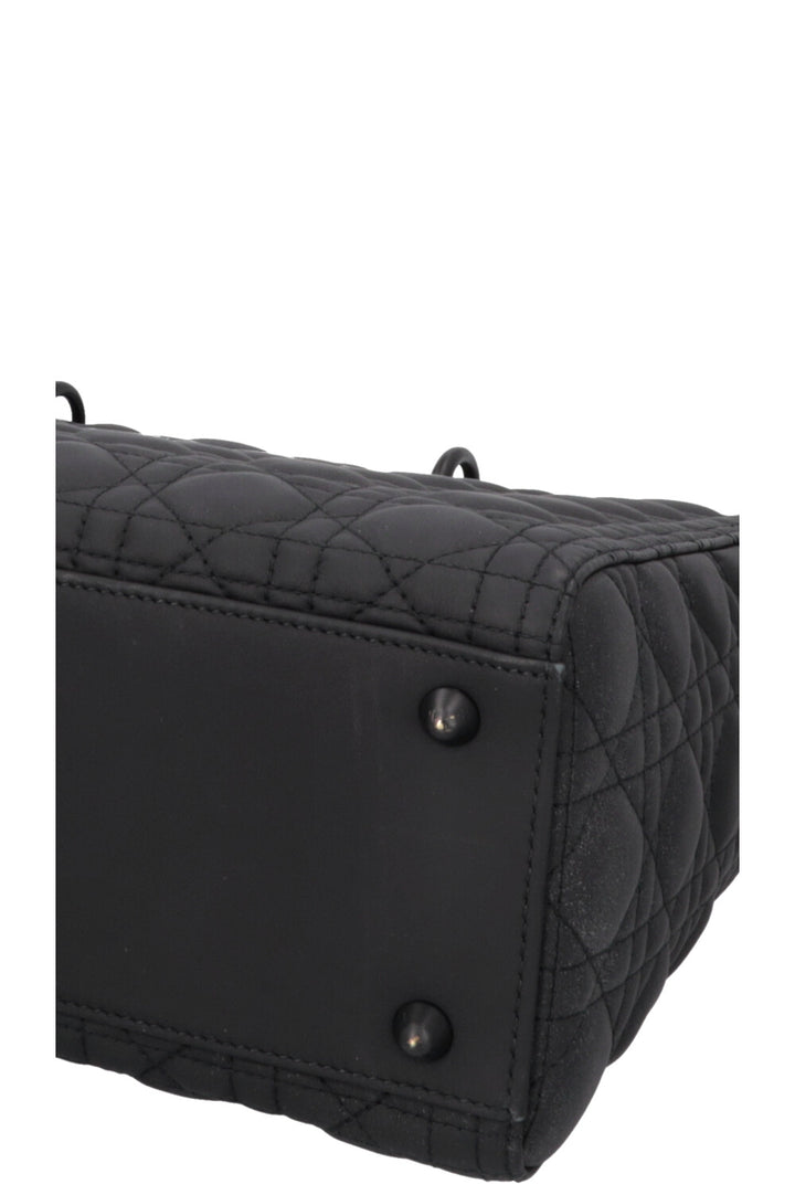 CHRISTIAN DIOR Large Lady Dior Bag Black