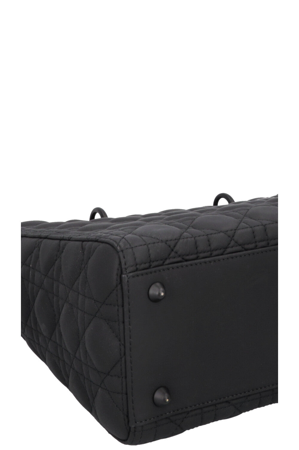 CHRISTIAN DIOR Large Lady Dior Bag Black