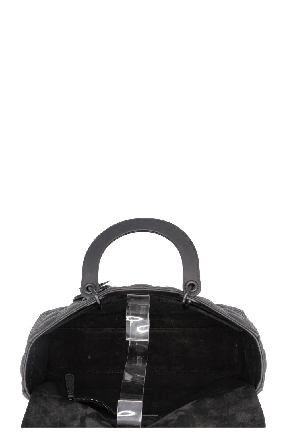 CHRISTIAN DIOR Large Lady Dior Bag Black