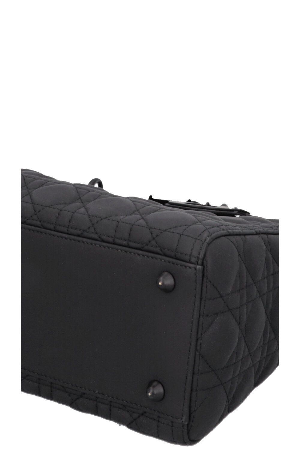 CHRISTIAN DIOR Large Lady Dior Bag Black