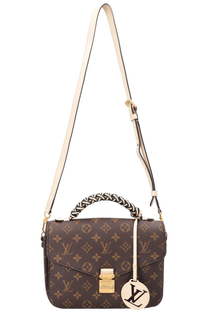 LOUIS VUITTON Metis Pochette Crossbody Bag MNG Canvas Ivory