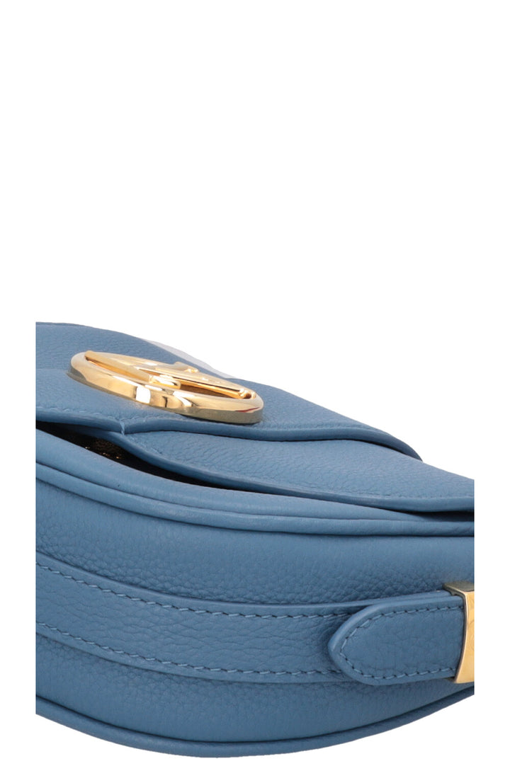 LOUIS VUITTON Pont 9 Soft Bag Leather Blue