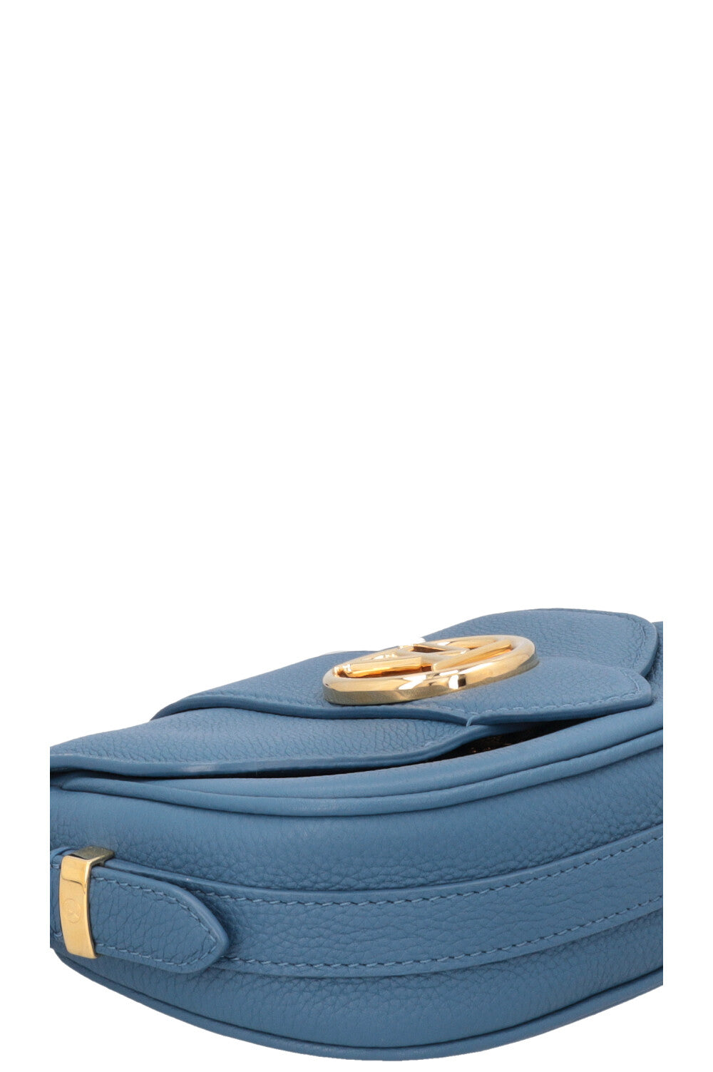 LOUIS VUITTON Pont 9 Soft Bag Leather Blue