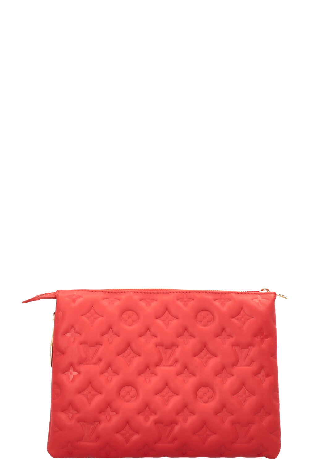 LOUIS VUITTON Coussin PM Crossbody Bag Leather Red