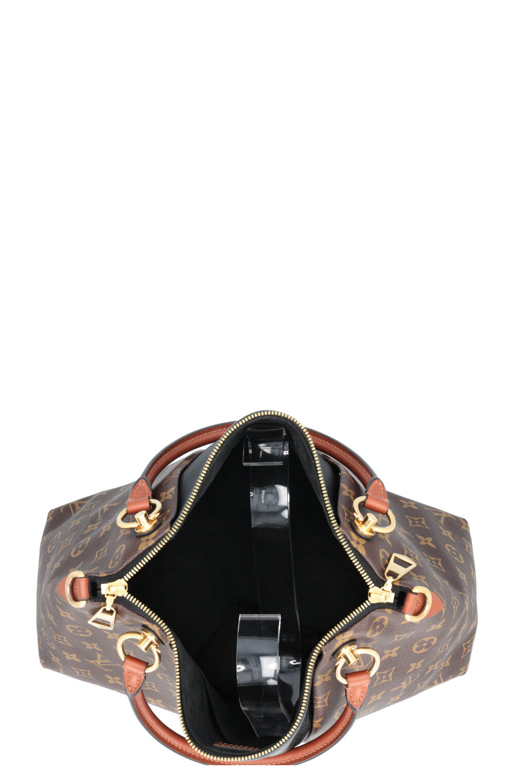 LOUIS VUITTON V Tote Bag MNG Canvas